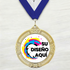 Medalla de Metal Personalizada de 2.5" con Cinta MDL751